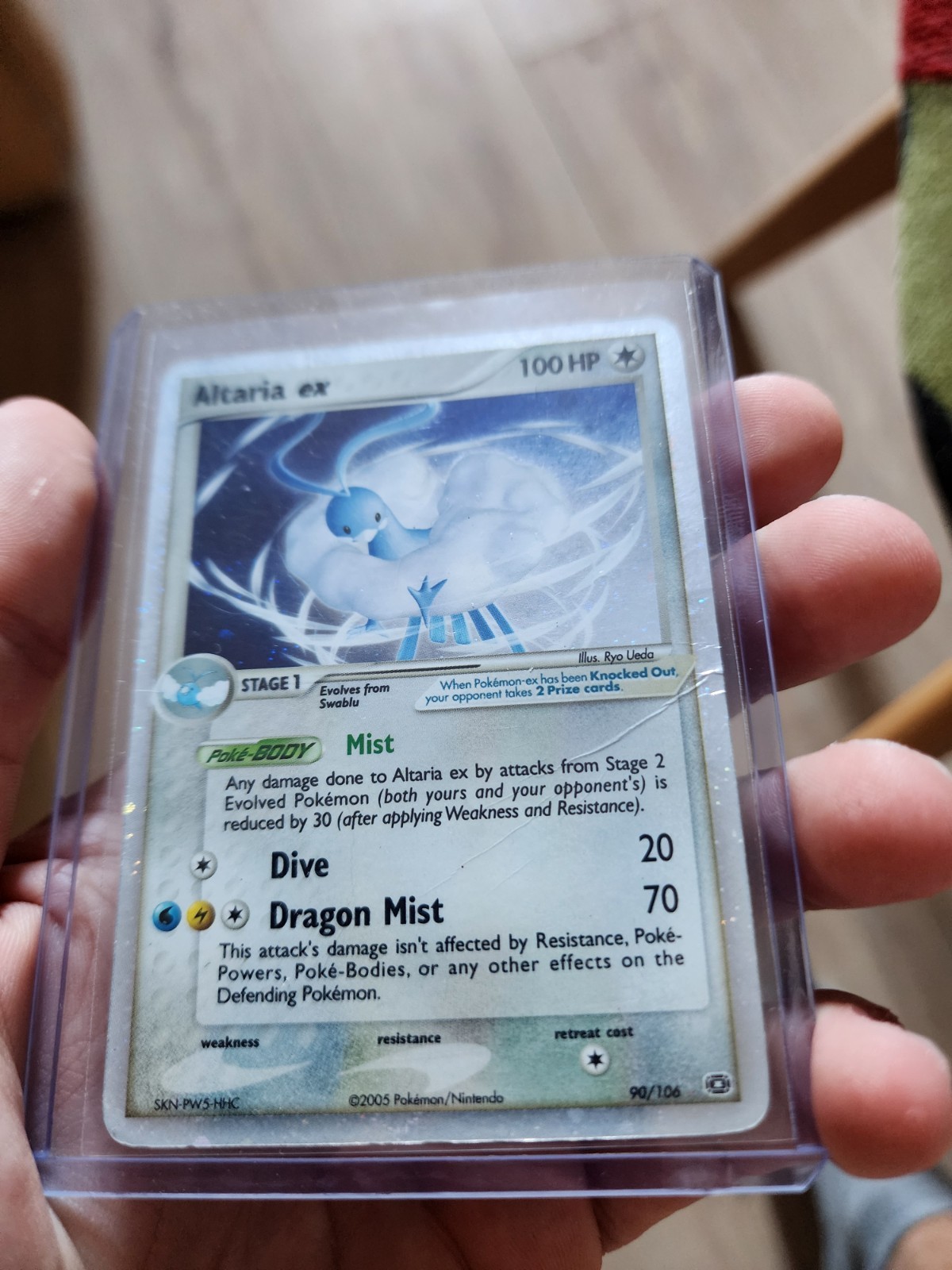 Altaria EX #90 Pokemon Emerald