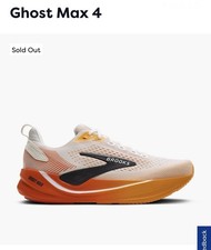 Brooks Ghost Max 4 Orange/Red/Sunset Men s 10W
