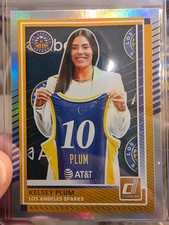 KELSEY PLUM: 2025 Donruss WNBA card #12 SILVER