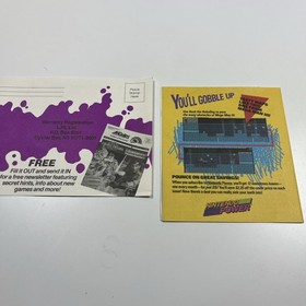 WWF WrestleMania Challenge Nintendo Nes gioco wrestling scheda di registrazione