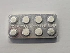 1/2 oz .999 Pure Silver - Building Block Bar - Half 2x4 Lego Bullion