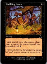 MTG Magic The Gathering Bubbling Muck Prophecy Played See Scan CC