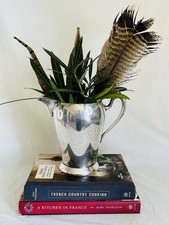 Vintage Academy Silverplated Silver Pitcher or Vase No 105 Silver on Copper