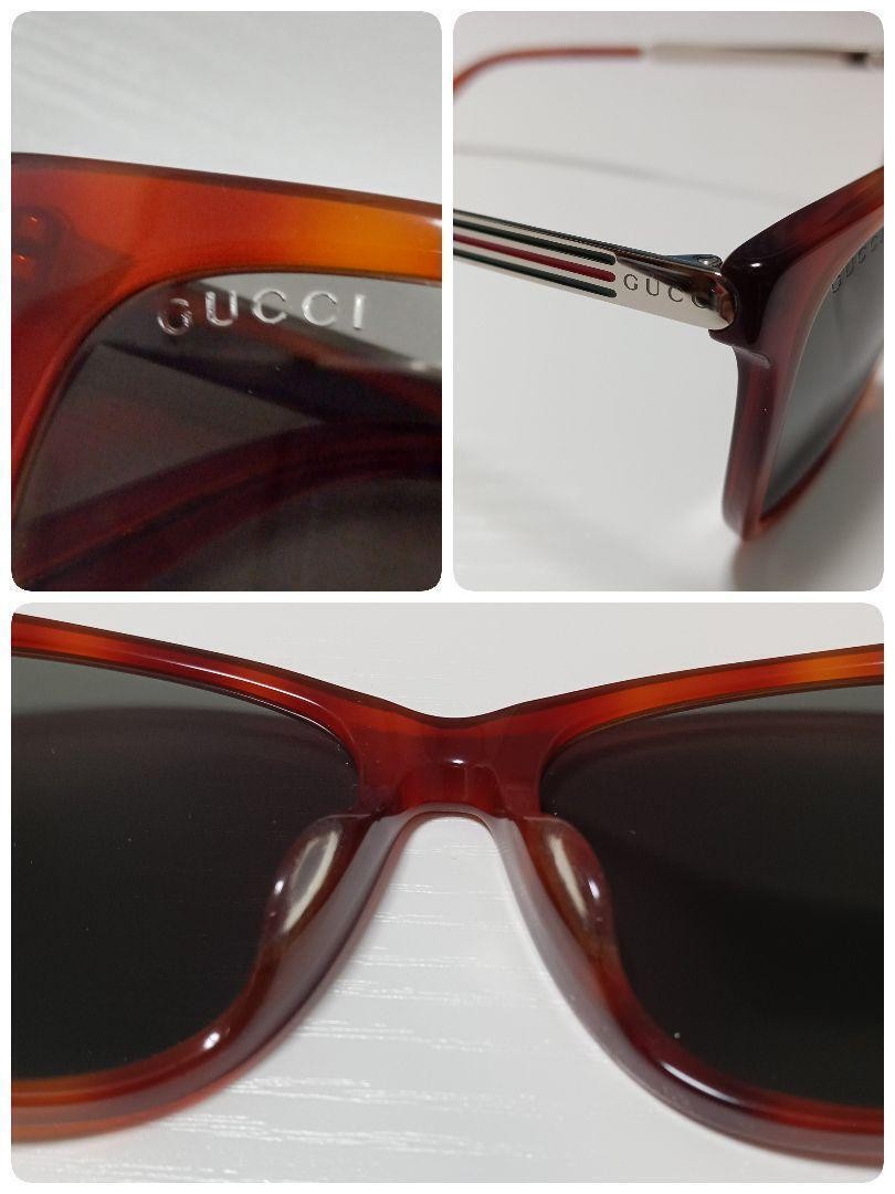 Gucci Sunglasses 0078SK Excellent condition Black lenses Tortoise pattern  shipp thumbnail 7