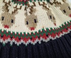 Baby GAP 12-18 Month Soft Knit Pom Pom Fairisle Reindeer Beanie & Mitten Set — photo 4