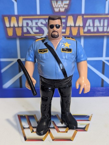 WWF Hasbro Big Bossman w Nightstick - WWE LJN Vint...