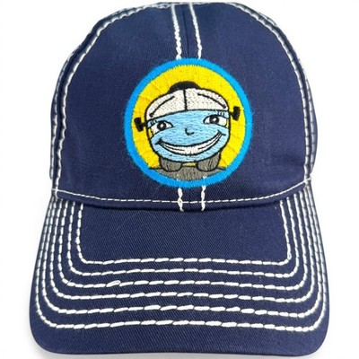 Camping World Cares Navy Blue Strapback Cotton Hat by Sportiqe Apparel Co.