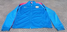 Nike FCB Barcelona Track Jacket Blue 2016-17 N98 Full Zip Size Medium Vintage