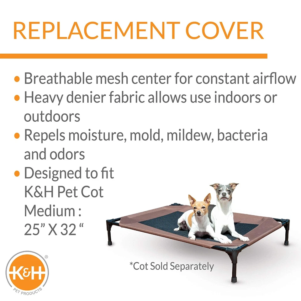 Dog Cot Cover, Designed to fit K&H Medium Pet Cots (Sold Separately), Indoor ... - Image 4 of 4