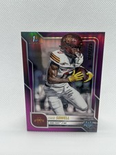 2025 Topps Bowman Chrome Purple Refractor 1st Bowman Chase Sowell #123 Iowa Sta…