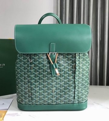 Goyard Green Goyardine Medium Backpack Top Handle Buckle TEXT ME TO PURCHASE!!!!