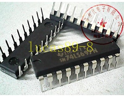 3PCS SN74LS697N IC SYNC UP/DN BINARY CNTR 20-DIP 74LS697 LS697 LS697N SN74LS697 