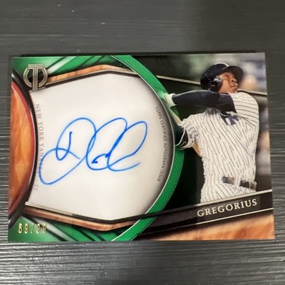 Didi Gregorius 2018 Topps Tribute - Tribute Autographs 69/99 NY YANKEES