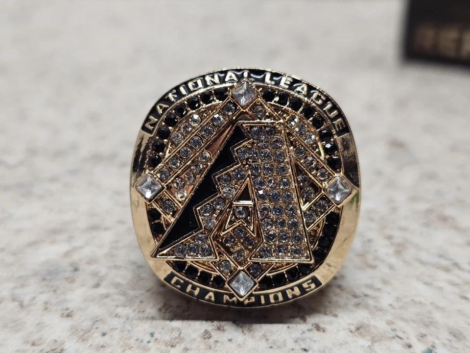 Arizona Diamondbacks MLB SGA 2023 NL Champs Replica Ring NIB - Image 2 of 4