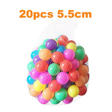 20Pcs/Lot 5.5Cm Safe PE Ball for Dry Pool Ball Pit Eco-Friendly Baby Ball Toys f