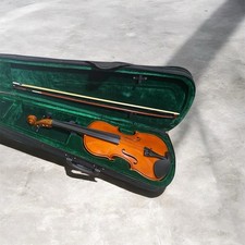 Full Size 4/4 Violin Set for Adults Beginners Students with Hard Case Violin Bow