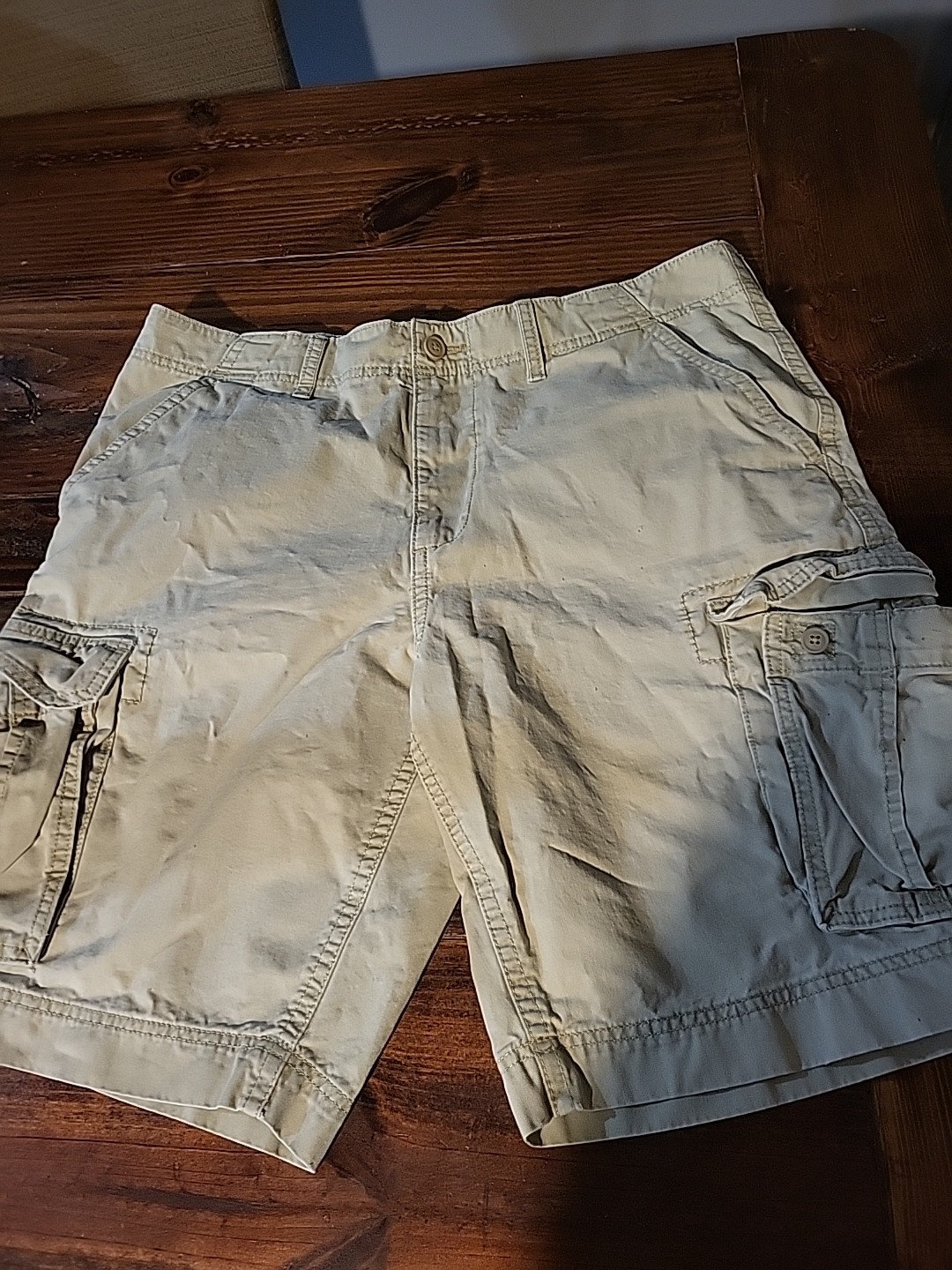 Sonoma Cargo Shorts Men’s Size 38 Khaki RN#73277