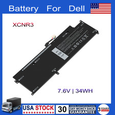 XCNR3 Laptop Battery For Dell Latitude 13 7370 E7370 Series WY7CG MH25J 34Wh