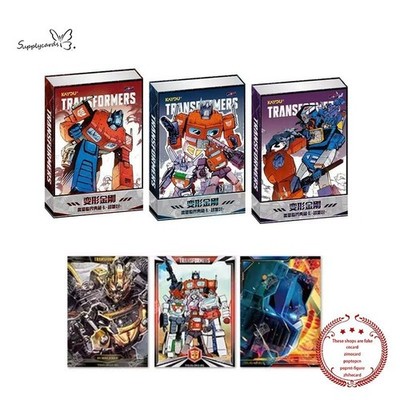 New Kayou Transformers Anime Energy Criticality Collection Trading Card 1 Box
