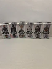 6) Star Wars 6-Inch Action Figures - All 6 figures in Photos