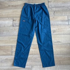Cherokee Workwear Womens XS Elastic Waist Utility Scrub Pant 4200 Caribbean Blue