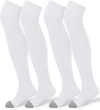 2 Pairs High Football Socks Sport Multiple Sizes over the Knee Baseball Socks Ex