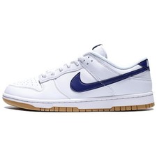 HF5441-121 Nike Dunk Skate Shoes Men's Low-top White Blue