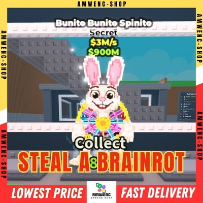 #ad Steal a Brainrot Bunito Bunito Spinito For Crafting LIMITED TUFF TOUCAN $24.99