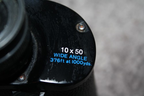 BUSHNELL SPORTVIEW BINOCULARS 10x50 WIDE ANGLE 376ft WITH CASE & Vintage Bushne - Picture 9 of 14