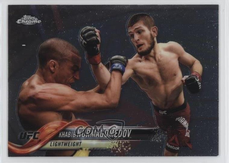2018 Topps Chrome UFC Khabib Nurmagomedov #15 l0o