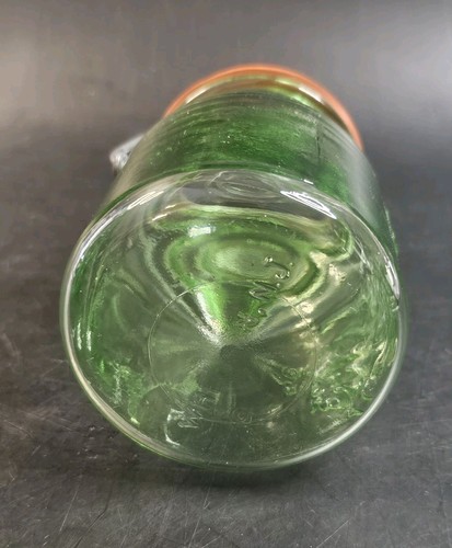 Vintage Grandma Wheaton's Old Fashioned Receipts Green Glass Canning Jar 5.25" - Picture 6 of 7