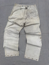 Rare 1930's Buckleback Swedish Military Workwear Pants True Vintage
