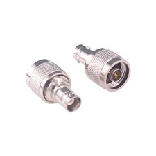 2pcs N to BNC Coax Connector N Type Male to BNC Female RF Coaxial Adapter Ant...