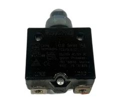 Carling Technologies 15A 125/250V  CLB Series Push Button Circuit Breaker