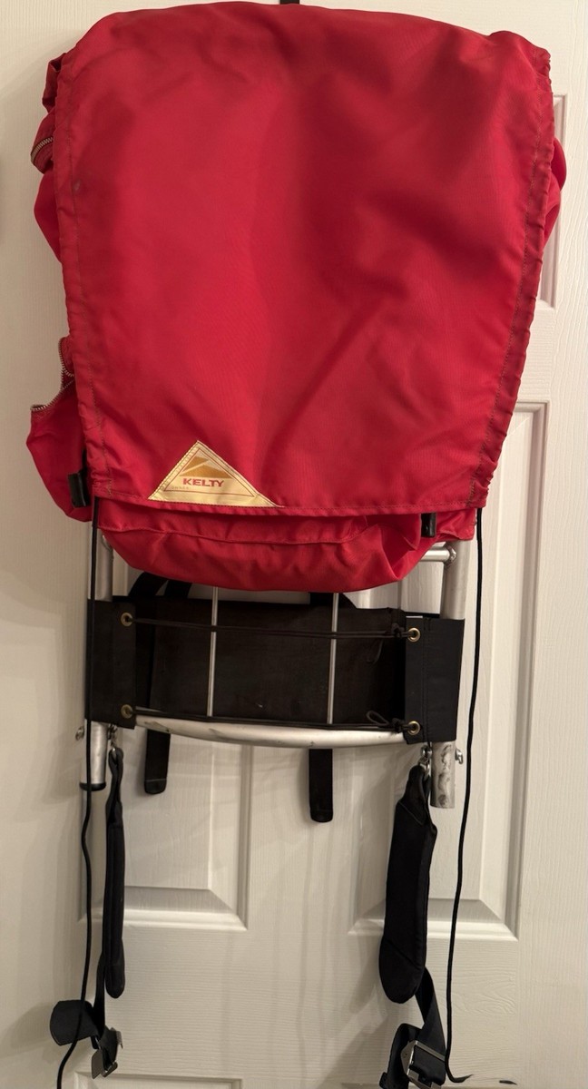 kelty backpack exterior frame 2005 2591852 Mountainer Pack 3 Backpack, Capacity: 9.8 gal (36 L), Tan : Clothing, Shoes & Jewelry adjustable suspension Vintage Multi Pocketed KELTY Red