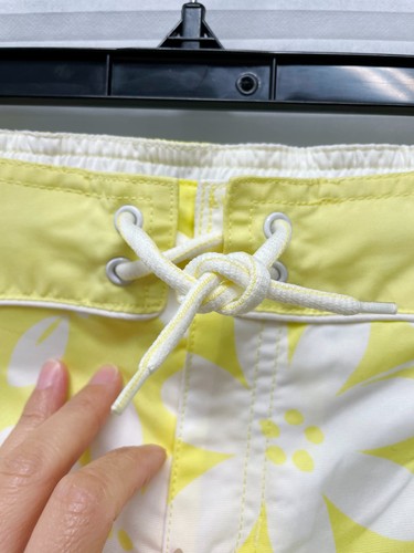 Gap Kids Boys Floral Yellow White Swim Shorts Size 14 - Picture 7 of 11