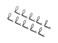 Angled 90Degree Body Clip (Black, 10 pack): 3935A