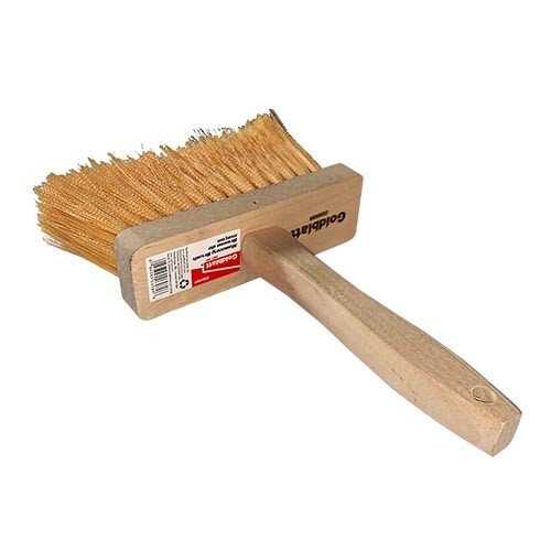 Goldblatt G06989 Plastic Bristle Masonry Brush Wood Handle - Picture 1 of 5