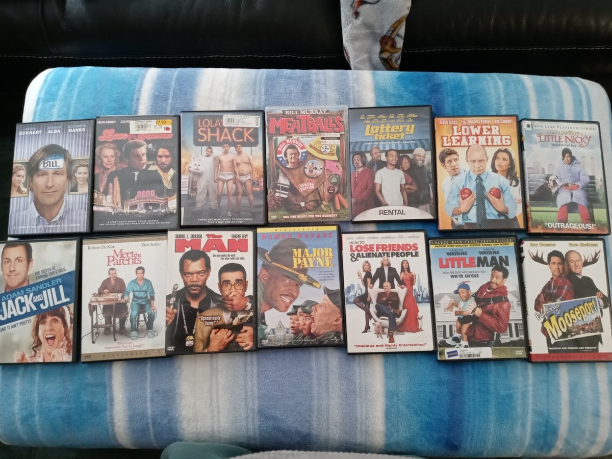Comedy Movie Lot Of 14 , DVD, Wayans Brothers, Sandler, More