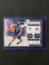 2021-22 Panini Contenders James Harden Game Night Ticket #11
