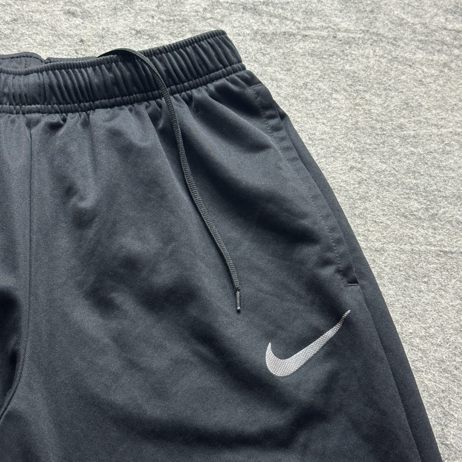 Nike Epic Knit Training Pants Men M Black Straight Leg Track 29" 927388