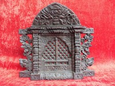 antike Holz -Schnitzerei , Orient , Tor ( Schrein ) , Newari Fenster