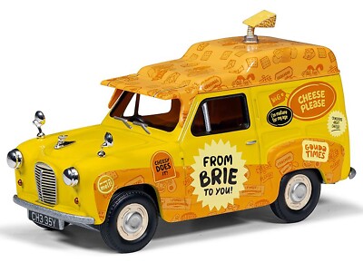 WALLACE & GROMIT AUSTIN A35 VAN COLLECTION SET OF 3 PCS DIECAST BY