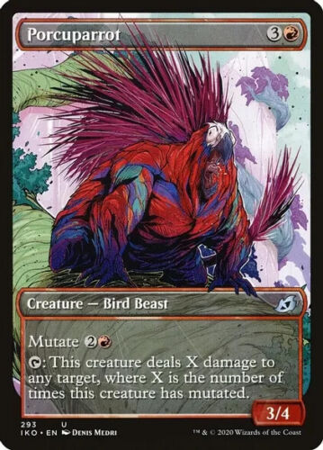 Magic: The Gathering Porcuparrot Showcase 293 Uncommon Regular IKO - Picture 1 of 1