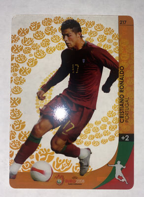 Panini 2008 Euro Cup Ultra Card Cristiano Ronaldo Portugal | eBay