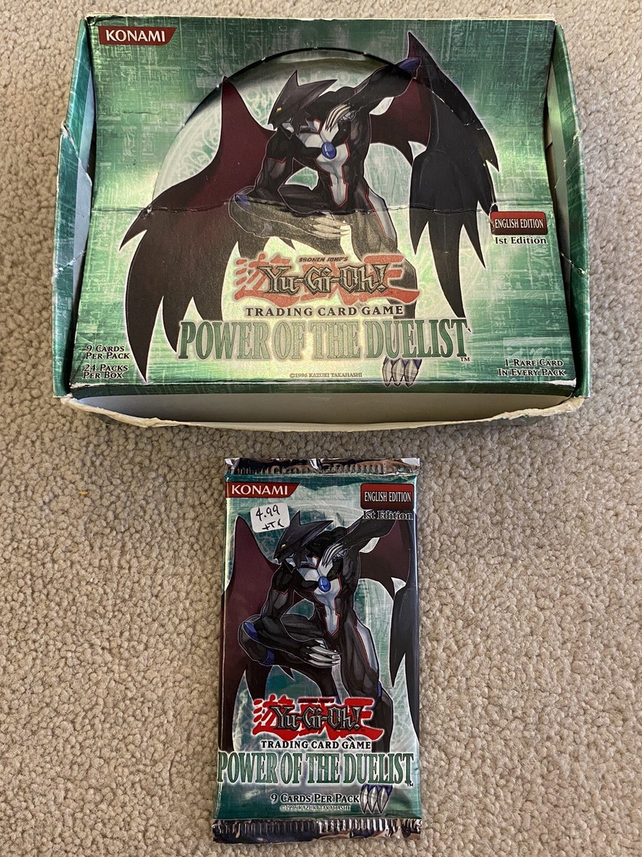 2006 Yugioh 1st Edition Power of the Duelist Sealed Booster Pack