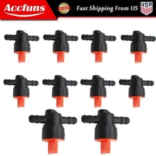 10x 1/4 " inline fuel shut off valve for briggs & stratton 494768 698183 120-212