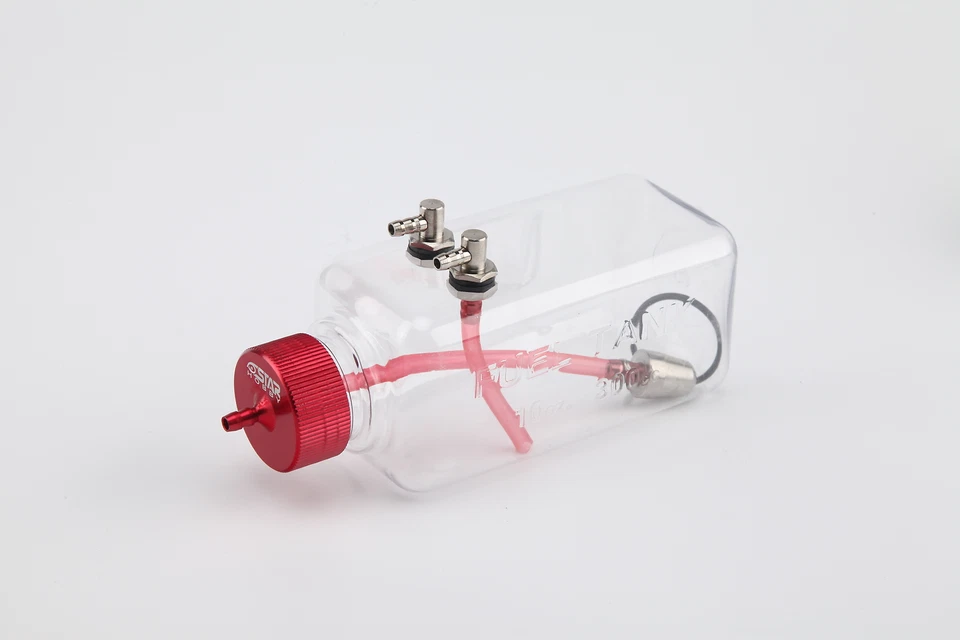 1Set 300mL Fuel Tank With Aluminum Cap 15-26CC Gasoline / Nitro Gas Airplane - Image 3 of 4
