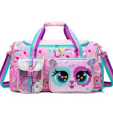 Kids Duffle Bag Girls Travel Bag for Kids Overnight Bag for Girls D... Fast Ship