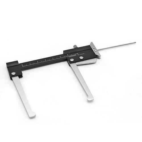 Car Wheel Brake Disc Gauge Ruler Portable Thickness Wear Depth Clamping Caliper